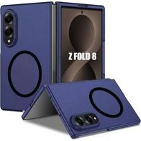 Case for Samsung Galaxy Z Fold 8, Shockproof Protection with Magnetic Ring - Navy Blue mėlyna
