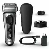 Braun Series 8 8517s elektrinis skustuvas – šlapiam ir sausam skutimuisi, sidabrinis