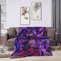 Pas Fredį Springtrap Antklodės Vilnos Žiemos FNAF Žaidimas Kvėpuojanti Šilta Apklodė Namams Miegamajam Lovatiesė 75x90cm gray