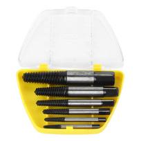 6 Pcs Black Screw Extractor Steel Bolt Extractor Easy Screw Remover  Mechanical