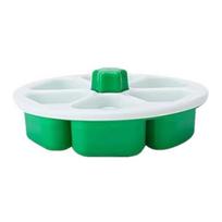 6 in 1 Triangle Onigiri Mold Food Grade žalia