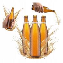 30X Glass Bottle For Beer Vichy Light 500Ml For Beer Cider Radler Brewery