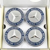 4PCS 75mm Car Floating Wheel Center Hub Caps Cover for Mercedes Benz B/C/E/S Class A Class C200L GLC GLK CLA Accessories. DJ2
