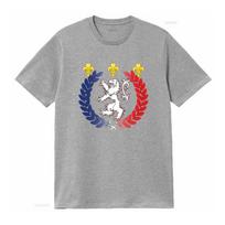 Lyon Lyonnais Flag France Rhone Alpes Ultras Ultra Shirt T Vintage Designer Clothes Homme Breathable Soft Streetwear S