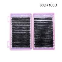 Natural Look 3D Faux Mink Lash Bond and Seal DIY Lash Extension Kit  Makeup Enhancement Style 1 gray