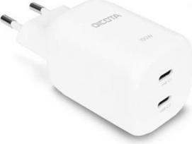 Dicota 100W GaN Charger 2xUSB-C White