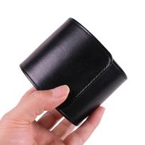 Single Watch Watch Roll Travel Case Vintage Leather Dust-proof Watch Storage Organizer Wear-resistant Waterproof