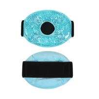 Reusable Hot & Cold Gel Ice Pack Bandage for Knee, Wrist, Elbow, Calf, and Ankle Protection dangaus mėlyna spalva