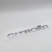 1 vnt. 3D ABS Citroen automobiliui raidės Priekinės variklio dangčio emblema Lipdukas ant gaubto Galinė bagažinės emblema Lipdukas Stilius auto priedai WU7 gray