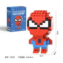 Marval Legends lega Deadpool Spider Man Statybiniai kaladėlės Iron Man Animacinio personažo statybinės kaladėlės Žaislai Vaikams Dovanos No Box red