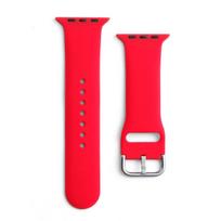 Silikoninis dirželis Apple Watch 2-9/SE modeliams, raudonas