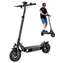 iScooter W9 Electric Scooter - 1000W Motor - 10 Inch Tires - 45km Range - Front Rear Disc Brakes - LCD Screen