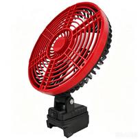8 Inch Lithium Battery Fan Brushless Motor Jobsite Fan for Makita/Dewalt/Milwaukee Home Office Use For Makita black