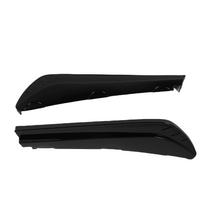 2 vnt. Galinio buferio lūpos skirstytuvas Kanardo apsauga Kairė Dešinė pusė 40cm Apsauga nuo susidūrimo Galinio buferio difuzorius Spoileris Glossy black black