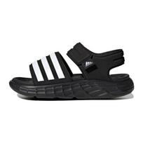 Adidas Duramo Sandals Comfortable Lightweight Non-Slip Durable Kids Sandals Black HP5832 28 black