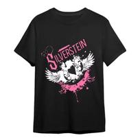 Silverstein Twin Fight Scene Sad Style - Post-rock Band Printed T-shirt, Unisex Casual and Comfortable Streetwear S juoda