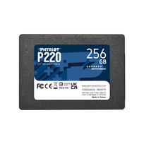 SSD|PATRIOT|P220|256GB|SATA|Write speed 490MBytes/sec|Read speed 550MBytes/sec|2,5 |TBW 120 TB|P220S256G25