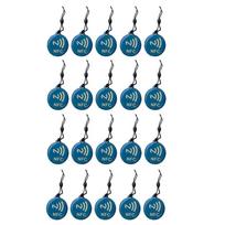 B03B-20Pcs NFC Tags Lable Ntag213 13.56Mhz Smart Card For All NFC Enabled Phone Smart Business Card NFC 31.5X28mm