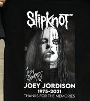 Joey Jordison Slipknot Marškinėliai Juodi Unisex Visų Dydžių S-5XL Trumpomis Rankovėmis S white