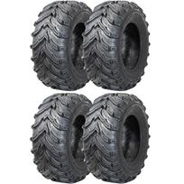 25X8-12 25X10-12 Quad Atv Tires Strong Thick Deep 16Mm Herringbone Set