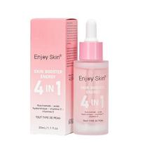 Hyaluronic Acid Serum 4-in-1 with Vitamin C, Brightening Hydrating Face Serum, Reduce Fine Lines, Even Skin Tone