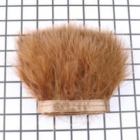 8-10cm Natūralūs Marabou Plunksnų Apvadai 1/2/5/10M Spalvingi Kalakuto Plunksnų Kutai Siuvimo Drabužių Suknelės Juostelės Dekoro Aksesuarams 1Meter šviesios kavos spalvos