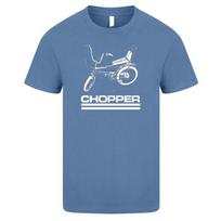 Chopper T Shirt Retro 1970s Cool Bicycle BMX Wheelie Racer Mountain Bike GT146 M