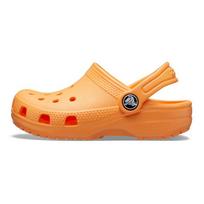 Crocs Classic clog Beach Children's Hole Sandals Honeydew Orange Children's Style 25-26