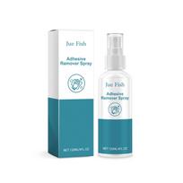 Jue Fish Adhesive Remover Spray, Fast Dissolves Glue Residue, Removes Sticker Residue, Glue Dissolver for Glass & Metal 120ml white