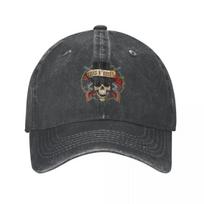 Vintage Guns N Roses Baseball Caps Unisex Style Distressed Denim Snapback Hat Heavy Metal Outdoor Summer Caps Hat - Men's Sum... S įvairiaspalvis