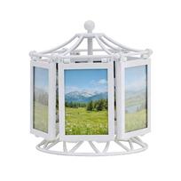 Rotatings Ferris Wheel Picture Frame Decorative Photo Frame Carousels Car Photo Frame Music Box Photo Display Stand balta