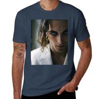 Damiano David Tshirt Lightweight Gym Training Tshirt S black