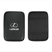 Hot New Fashion Leather Car Armrest Box Pad Car Center Console Arm Rest Protector Cover For Lexus ES black