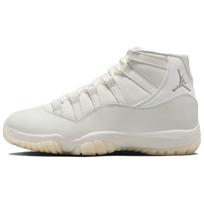 Jordan Air Jordan 11 Mid top Vintage Basketball Shoes Women's Pearl White AR0715-110 36.5 sidabras