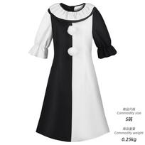 Terrifier Klouno Cosplay Kostiumas Suaugusiems Vyrams Moterims Siaubo Karnavalo Šventės Suknelė Skrybėlė Kaukė Žudikų Klounų Kombinezonas Helovino Kostiumas XXXL balta