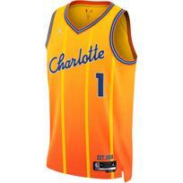 Nike x NBA Charlotte Hornets FW25 Krepšinio marškinėliai Vyriški HM5975-821 L yellow
