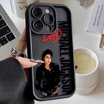 M-Michael J-Jackson Singer Phone Case For OPPO RENO F31 2F 2Z 5 5F 6 7 8 8T 10 11 11F 12 12F 13 13F 14 15 15F DIY Shell Cover RENO105G(10PRO5G) gray