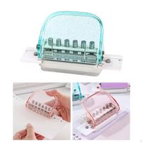Binder Hole Punch Loose Leaf Puncher Assistant Manual Desk Portable Punching Tool for Scrapbook gryna