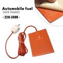 220V 250W Automobilio kuro bako šildytuvas Šildymo kilimėlis Su Europos standarto pastovios temperatūros jungikliu Dydis 9x13cm Laido ilgis 210CM