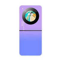 ZTE Libero Flip 5G dėklas Fantasy Gradient telefono korpusas ZTE Nubia Flip NX724J kietas PC smūgiams atsparus galinis dangtelis Nubia Flip2 nubia Flip gray