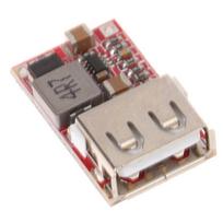 6-20V 24V 12V į 5V 3A USB žeminantis modulis Telefono įkroviklis Mini DC-DC pakopinis stiprintuvas Galia reguliuojamas žeminantis keitiklis