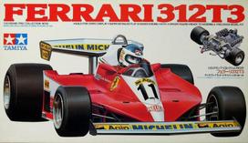 Tamiya Ferrari 312T3 1/20 Scale Model Kit Grand Prix Collection No.20010 F1 1978 Plastic Assembly Car black