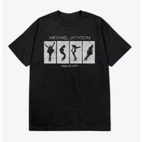 MJ Michael Jackson King of Pop graphic 100%Cotton unisex shirt 2026 Summer New movie Men's fashion Short sleeve Tshirt fan gift S gray