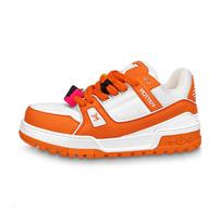 LOUIS VUITTON Lv Trenerio Maxi Bėgimo Bateliai 'Oranžiniai' 1AB8SZ 41 white