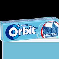 Kramtomoji guma ORBIT Sweet Mint, 14 g, KGGORT50173808
