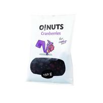 Džiovintos spanguolės O!NUTS, 150 g, GRAONT4771459067567