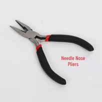 5-inch Mini Pliers Set: Toothed Needle-Nose, Handmade Flat-Nose, Jewelry Pliers, Extra-Long Needle-Nose.