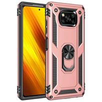 For Xiaomi Poco X3 Pro Case Armor Shockproof Coque For PocoX3 Poko Little X3 X 3 Pro NFC X3Pro Magnetic Ring Stand Holder Cover For Poco X3 Pro black