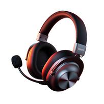 KINYO Gaming Headset, Wireless Bluetooth E-Sports Headphones, 2.4G Microphone, Black, Type-C Charging juoda
