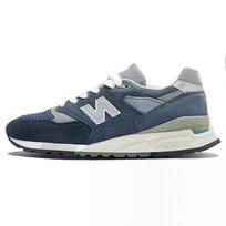 998 Vyriški New Balance Pagaminta JAV 'Tamsiai pilki' 2023 U998NV 38.5 tamsiai mėlyna spalva